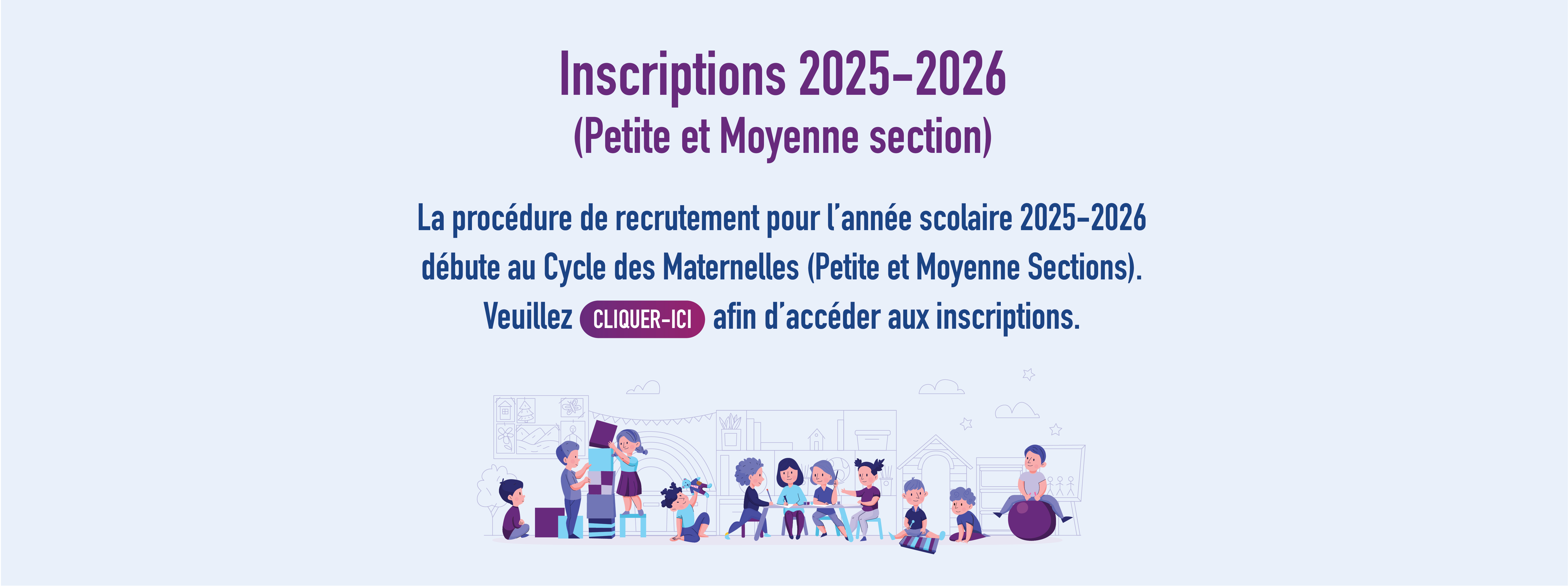 Inscriptions 2025-2026